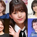 （上段左上より）川栄李奈、加藤玲奈、山本彩、市川美織、入山杏奈 （C）モデルプレス