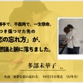 多部未華子推薦コメント（提供写真）