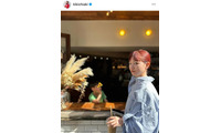 伊藤千晃、7歳息子とカフェタイム！近況SHOTに反響「素敵です」「可愛い」 画像