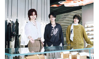 INI高塚大夢＆藤牧京介＆松田迅、エンポリオ アルマーニの春夏メンズコレクションを華麗に着こなし 画像