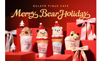 ベアサンタが可愛すぎるクレープに！ジェラピケカフェのホリデーフェア「Merry Bear HOLIDAY」11月27日開催 画像