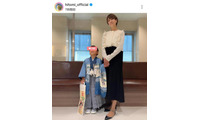 hitomi、袴姿の5歳三男とパシャリ！七五三SHOT公開「しかしおっきくなったな～」 画像