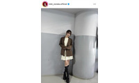 モー娘。野中美希、ほっそり美脚際立つブラウンコーデに反響「世界で一番可愛い」「スタイルいい」 画像