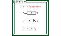 クイズです！「みか〇〇つ、け〇〇んち」〇〇に入る言葉はなに？ひとつ分かればスッキリ！【難易度LV２.・甘口】 画像