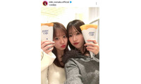 モー娘。野中美希、前田こころと仲良くカフェ初め！「おふたりとも美しい」「可愛すぎる!!!」の声 画像