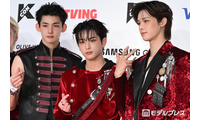 &TEAM、赤衣装でレカペ降臨「情熱的なパフォーマンスをお見せしたい」アジアツアーに意気込みも【KCON JAPAN 2026／レッドカーペット】 画像