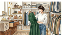 40代50代の服が捨てられない問題。「無理に捨てなくてもいいんじゃない？だって、買うのも歓び。思い出も大切」 画像