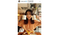 森カンナ＆夫・馬場雄大選手、コート上でのハグ動画に反響相次ぐ「尊い」「2人ともカッコ良すぎる」 画像