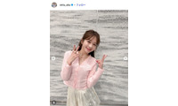 沖田愛加アナ、美太もものぞくニーハイコーデでディズニー満喫「理想のスタイル」「彼女感半端ない」と絶賛の声 画像