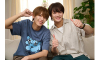 ACEes深田竜生＆浮所飛貴、クランクインから息ぴったり「鼻筋がすごくきれいなことに気づきました」と意外な発見も【夏色の雲が恋と嵐をまきおこす】 画像