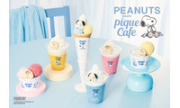 ジェラピケカフェ×PEANUTSコラボ再び、眠るスヌーピーのクレープや華やかスムージー 画像