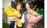 黒木華・野呂佳代・松下洸平「銀河の一票」クランクアップで撮影回顧 黒木＆野呂が熱い抱擁交わすシーンも 画像