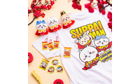 Tシャツ、ホログラムステッカーほか 「ちいかわ×スッパイマン」コラボグッズ8月7日より発売 画像
