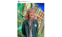 松嶋尚美、仏壇に手を合わせる子どもたち＆娘の手書きイラスト公開「大きくなっててびっくり」「おばあちゃんもきっと喜んでますね」の声 画像