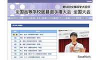 第50回「高校囲碁選手権」春日部・桜蔭が個人優勝 画像