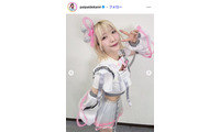 でか美ちゃん「久しぶりの黒髪」ストレートロングヘア姿公開「新鮮で可愛い」「印象がガラッと変わる」と反響 画像