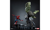 スパイダーマンとハルクのバトルシーンを立体化！1/10スケールスタチューが2027年7月発売へ 画像