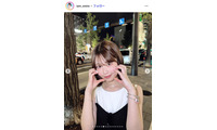 「今日好き」表すみれ、へそピのぞくミニ丈トップスコーデ披露に反響「美少女降臨」「スタイル抜群」 画像