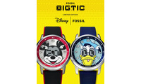 ミッキーたち目が動く！FOSSIL×Disney「BIG TIC」限定腕時計、ミッキー&ドナルドモデル発売 画像