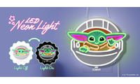 グローグーが光る！「スター・ウォーズ」グローグーのLEDネオンライト発売 画像