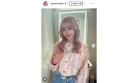 レイザーラモンHGの妻・住谷杏奈、娘との色違いニット帽2ショット公開「身長高くてスタイル抜群」「モデルさんみたい」 画像