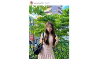 「今日好き」谷村優真（ゆま）、スラリ美脚際立つショーパンコーデでディズニー満喫「可愛くて絶対目立つ」「頭身バランスが神」 画像