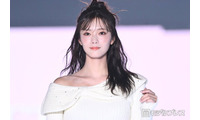 櫻坂46卒業発表の田村保乃、美肩＆美デコルテ全開ミニ丈ワンピ姿 ハーフアップで甘さプラス【TGC2026A/W】 画像