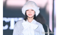 日向坂46大野愛実「TGC」初登場 ファー帽子×フリルがお似合い【TGC2026A/W】 画像