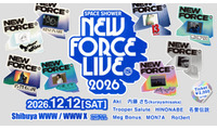 「SPACE SHOWER NEW FORCE LIVE 2026」12月12日に渋谷にて初開催決定。名誉伝説・MON7Aら8組が登場 画像