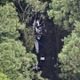 ヘリ墜落、広島県警が現場検証 画像