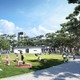 神戸の須磨海浜公園、一部園地＆商業テナントを9月オープン　スタバやムラスポなど5店舗 画像