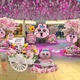 おぱんちゅうさぎ×大阪「ホワイティうめだ」コラボ装飾、ラストは花いっぱいの春爛漫な世界 画像