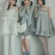 CUTIE STREET桜庭遥花・かす・なえなの、春のトレンドアイテム纏う「LARME」3人で登場 画像