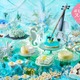 沖縄で“妖精×音楽×海”テーマのスイーツビュッフェ、海色ケーキやジュレなど13種 画像