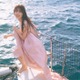乃木坂46筒井あやめ、ピンクのロングドレス姿で地中海航行 1st写真集先行カット第4弾解禁【感情の隙間】 画像