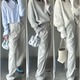 シンプルだからこそ差がつく！こなれて見える【ユニクロ：U】ワイドパンツの着こなし術【40代の毎日コーデ】 画像