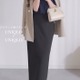 高見えの極み。涼しくてきちんと見える【上下ユニクロ】オフィスコーデ術【40代の毎日コーデ】 画像