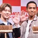 Aぇ! group末澤誠也＆草間リチャード敬太、生ストンプ体感で興奮 グループに還元？「Aぇ! groupは揃わないので…」【STOMP ストンプ】 画像