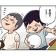 隣の組の男子と公園の縄張り争い。円満に解決するため、相撲で白黒付ける！【しなのんちのいくる２ #11】 画像