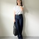 大人の白Ｔ×デニムスタイル。【GU】と【ユニクロ】のコレで洗練コーデが完成【40代の毎日コーデ】 画像