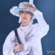 M!LK曽野舜太、もこもこ個性的ハットを見事な着こなし スタイル際立つユニークコーデ【TGC2025A/W】 画像