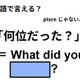 英語で「何位だった？」は何て言う？ 画像