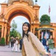 日向坂46河田陽菜、夜の遊園地でデート気分 2nd写真集先行カット公開 画像