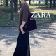【ZARA】でつくる秋の始まりコーデ。こっくりブラウン×ウエスタンブーツで大人の余裕スタイルが完成【40代の毎日コーデ】 画像