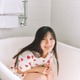 日向坂46河田陽菜、バスタブで“ちょこん” 2nd写真集先行カット第9弾公開【テイクオフ】 画像