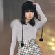 「今日好き」おひなさま（長浜広奈）、クールなランウェイ ファー帽子で冬っぽコーデ【ガルアワ2025AW】 画像