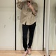 やわらか素材で即高見え！とろみシャツで魅せる、骨格を拾わない大人の着こなし【40代の毎日コーデ】 画像