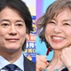 山口智子＆唐沢寿明夫妻のオープンカー2ショットが話題「似合いすぎ」「格好いい」 画像