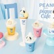 ジェラピケカフェ×PEANUTSコラボ再び、眠るスヌーピーのクレープや華やかスムージー 画像