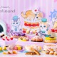 mofusandと初コラボのスイーツビュッフェ、ヒルトン大阪で開催 愛らしいにゃんこ達がケーキに 画像